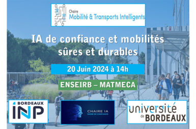 Evènement commun « IA de confiance et mobilités sûres et durables », le 20 juin 2024